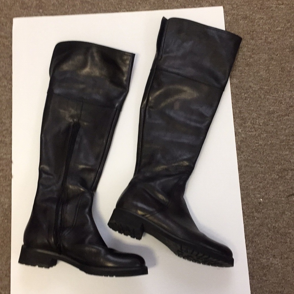 Meucci Italian leather boots above the knees